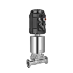1500 smart valve positioner mounted on diaphragm valve