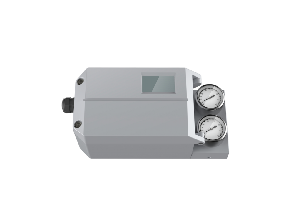 IP5500 smart valve positioner with pressure gauges