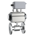 IP5500 smart valve positioner on rotary control valve
