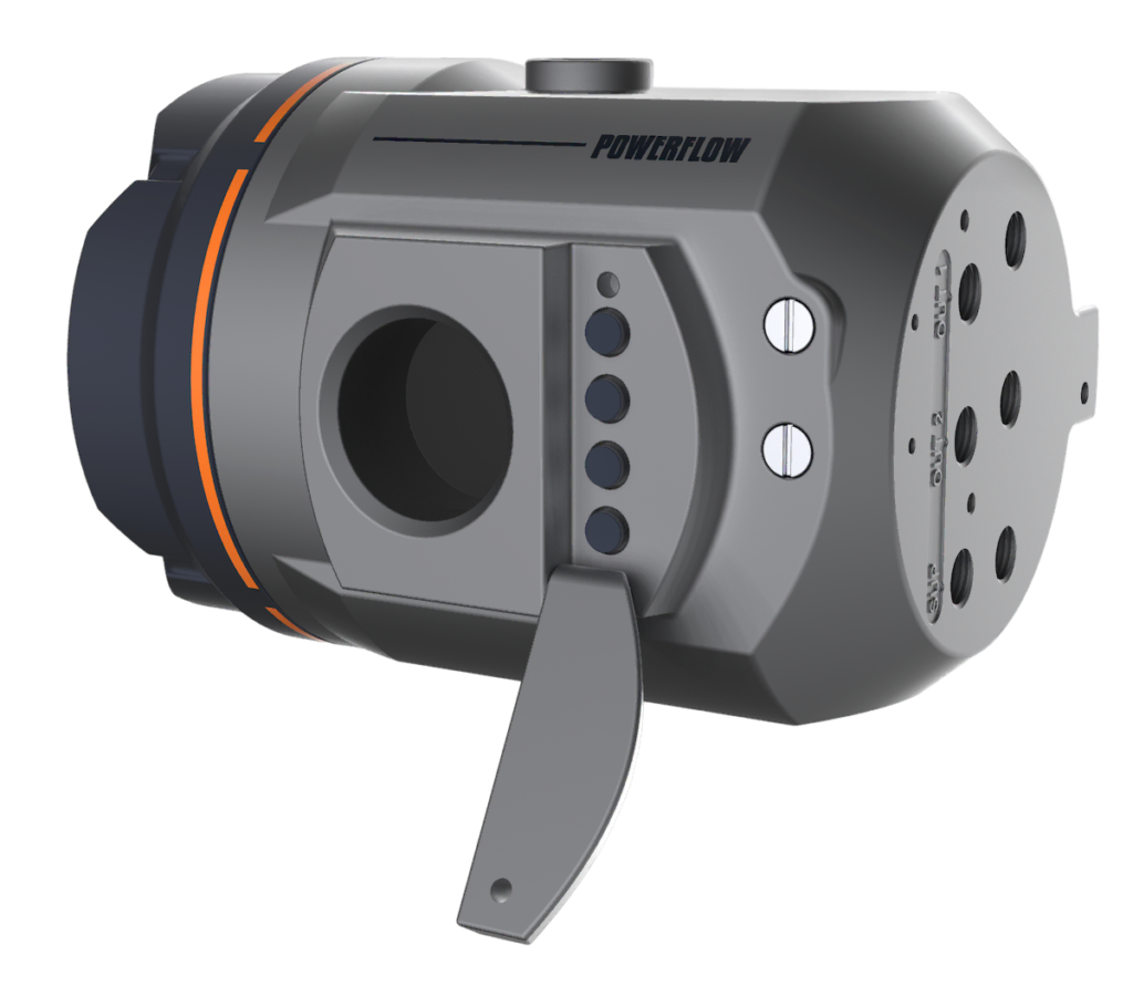 IP6000d flameproof valve positioner front view