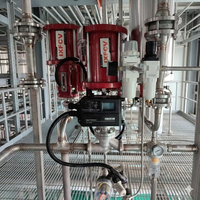 A Chemical New Materials Plant in Asia