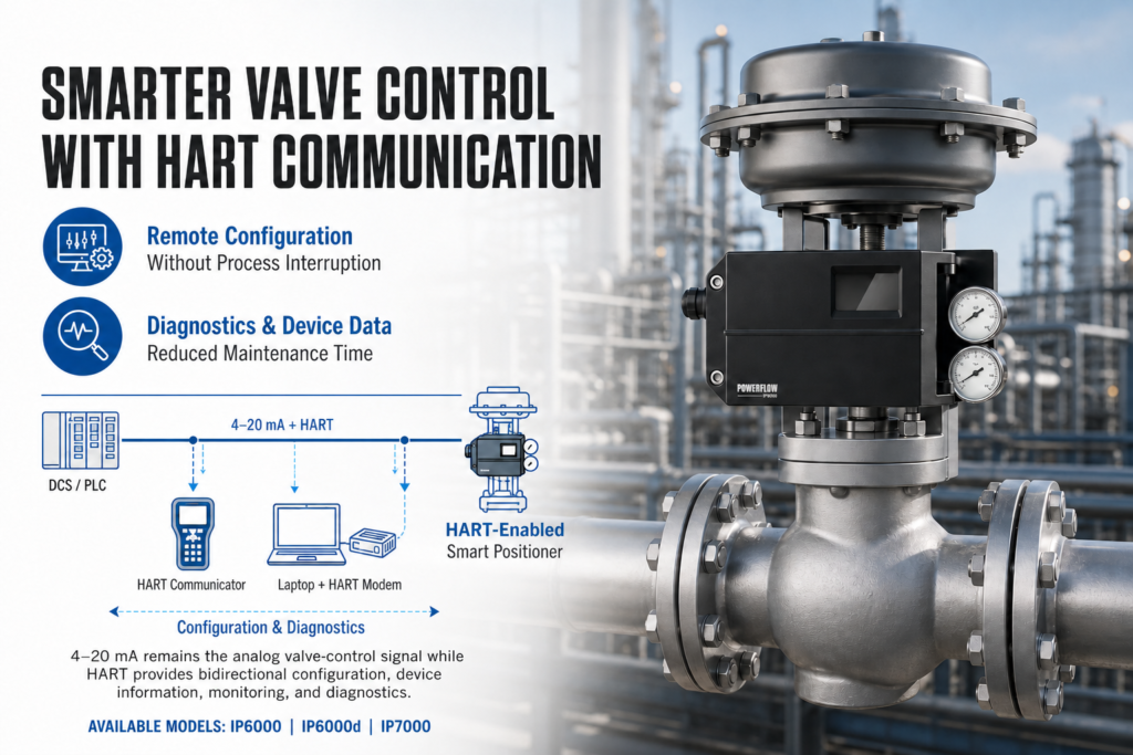 Smarter Valve Control with HART Communication