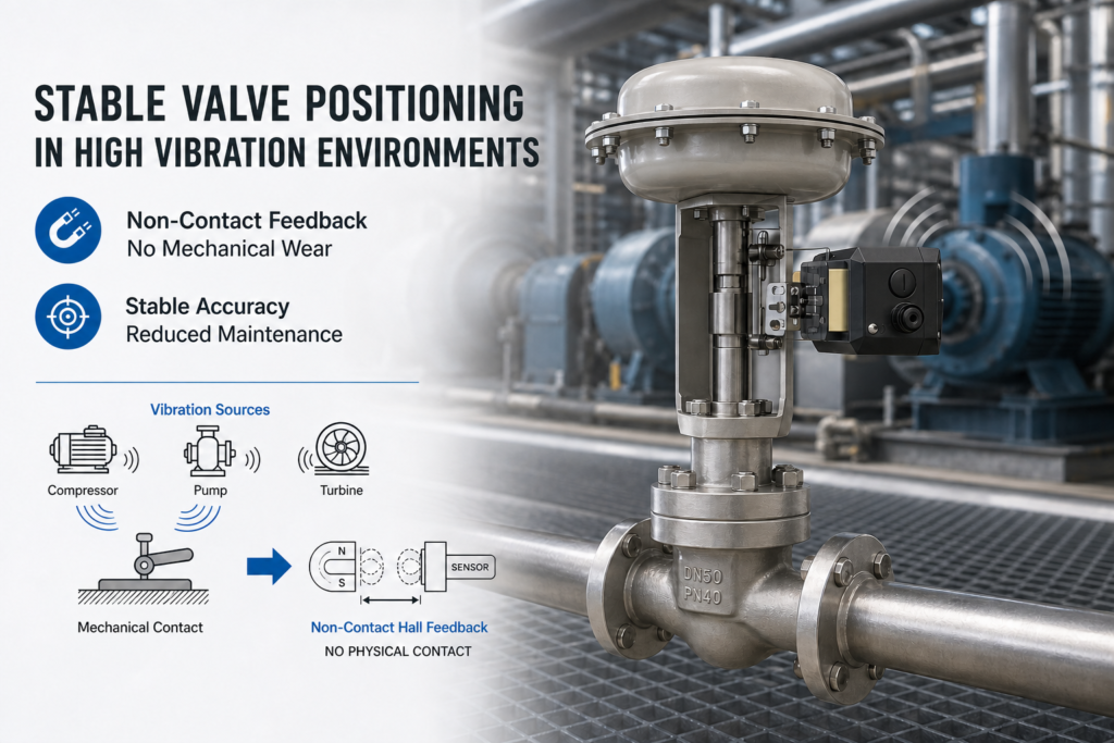 Stable Valve Positioning in High Vibration Environments