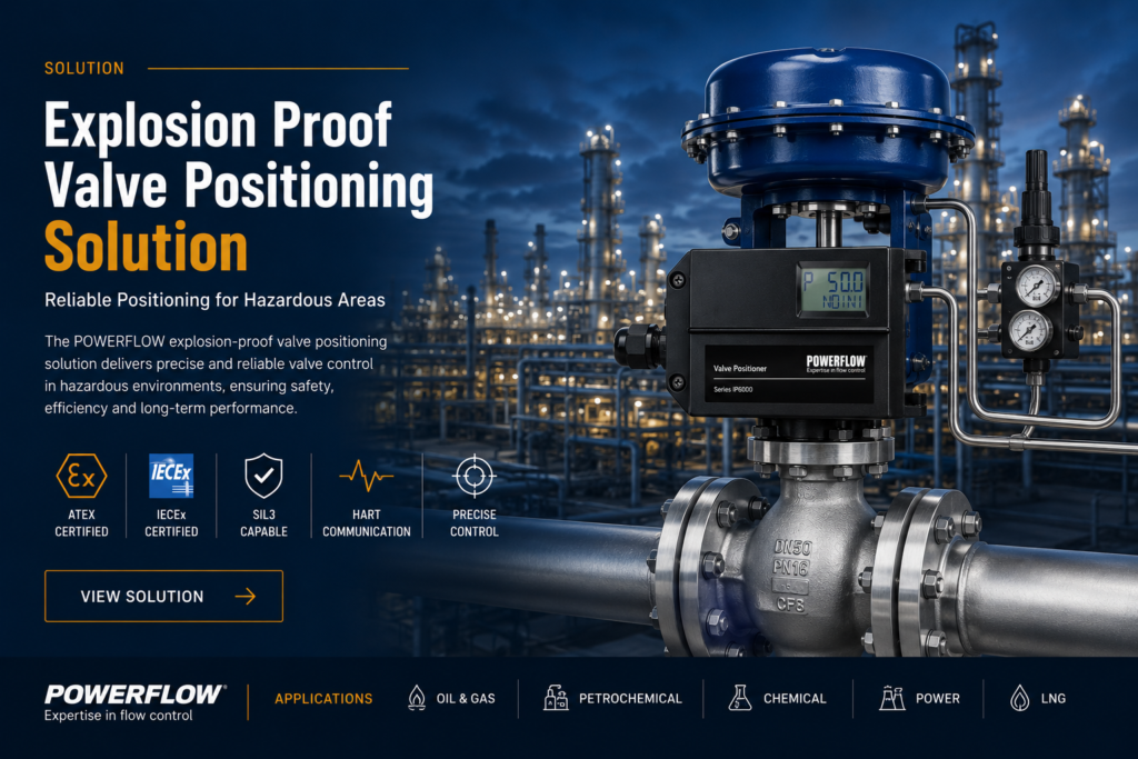 Reliable Valve Positioning for Hazardous Areas