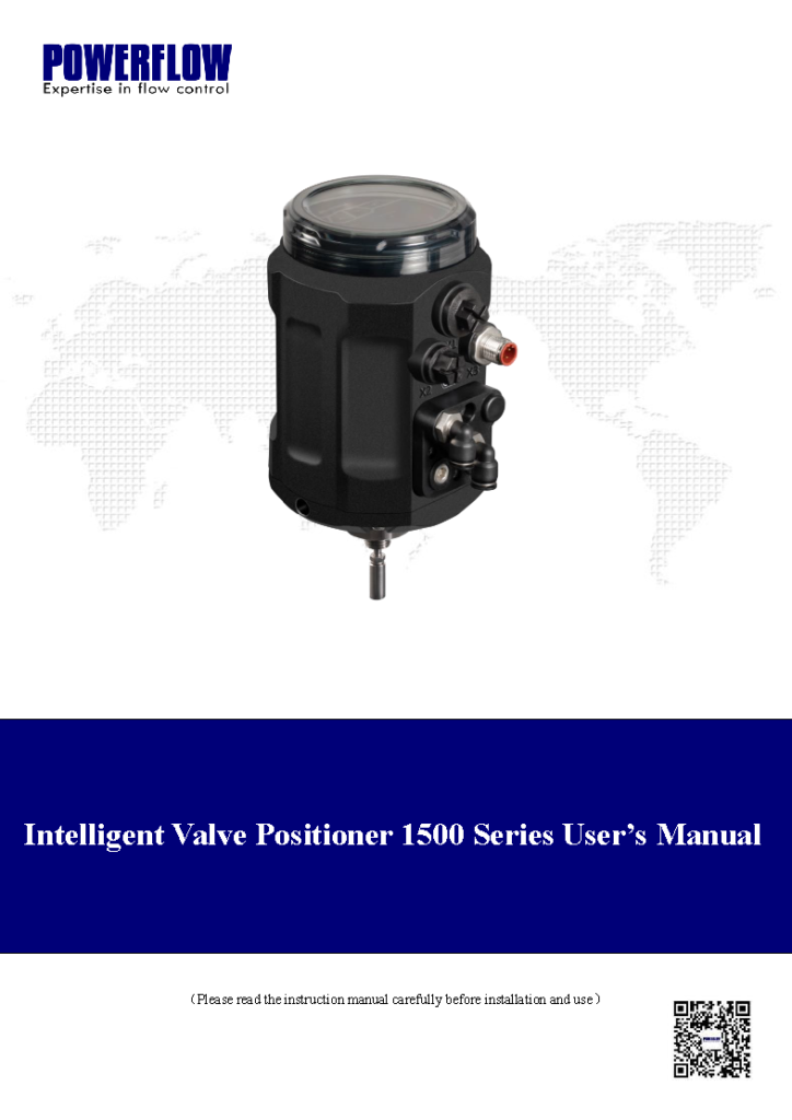 1500 Series Intelligent Valve Positioner User’s Manual_EN