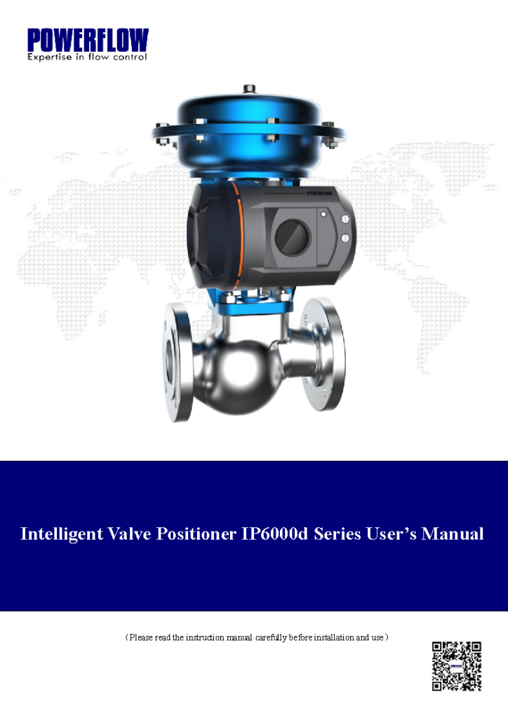 IP6000d Series Intelligent Valve Positioner User’s Manual_EN