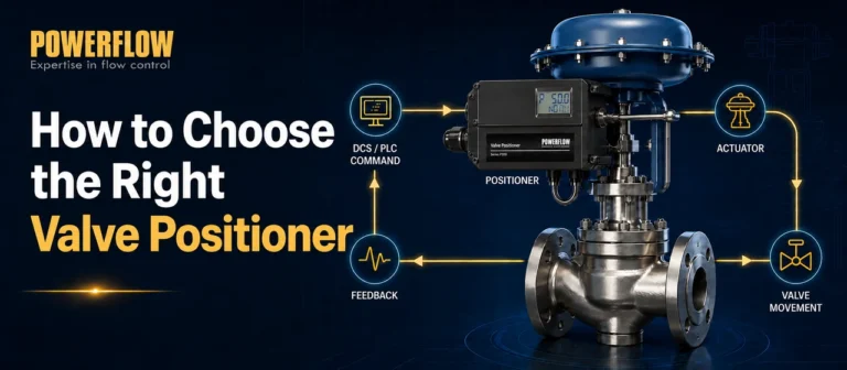 How to Choose the Right Valve Positioner for a Pneumatic Control Valve